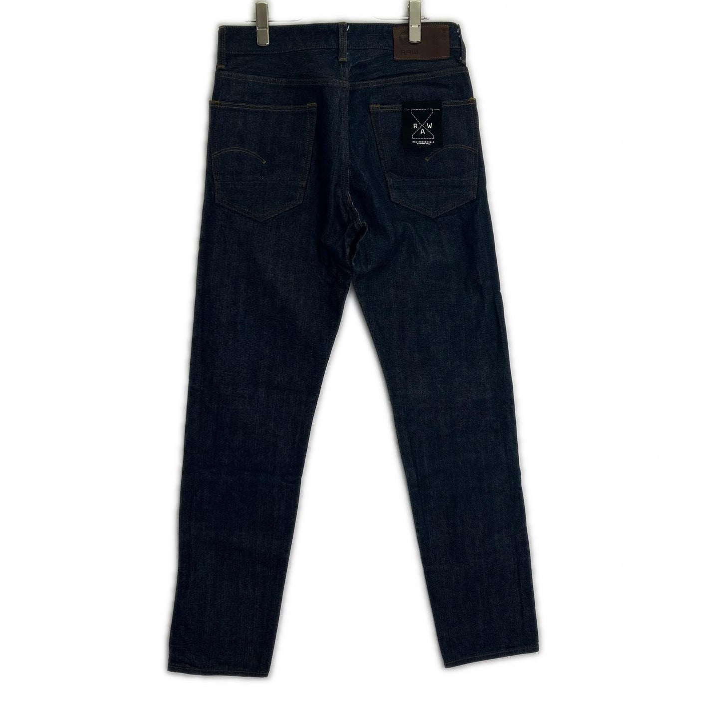 G-STAR RAW ジースターロゥ US FIRST AUTHENTIC TAPERED インディゴ ボタンフライ テーパードデニムパンツ ボトムス