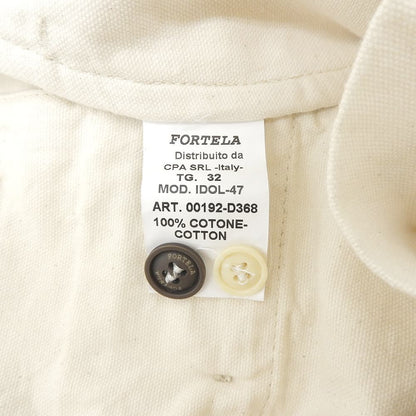 FORTELA フォルテラ 美品 コットン ボタンフライ ツイルカーゴパンツ ボトムス メンズ 32 IDOL-47 ボトムス