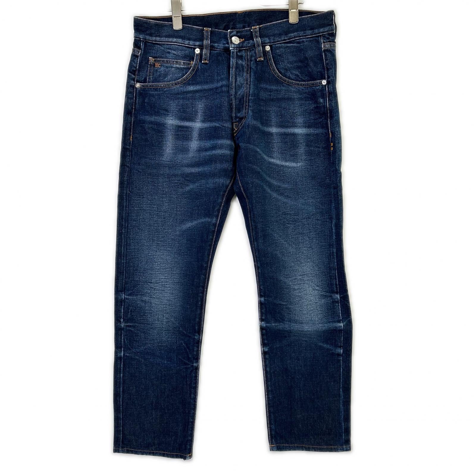 Nine In The Morning ナインインザモーニング 9SS17-TP01 インディゴ コットン  ボタンフライ テーパードデニムパンツ 32 Nine In The Morning ナインインザモーニング 9SS17-TP01 インディゴ