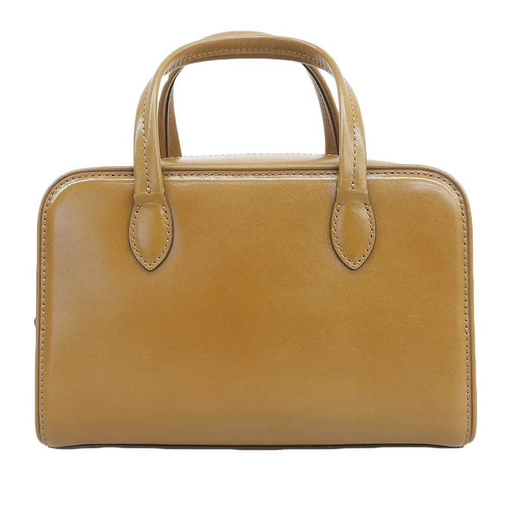 TOUT Y EST トゥティエ 新品同様 SAC LOQUET MINI ロケバッグ ミニ ハンドバッグ レディース キャラメル ハンドバッグ