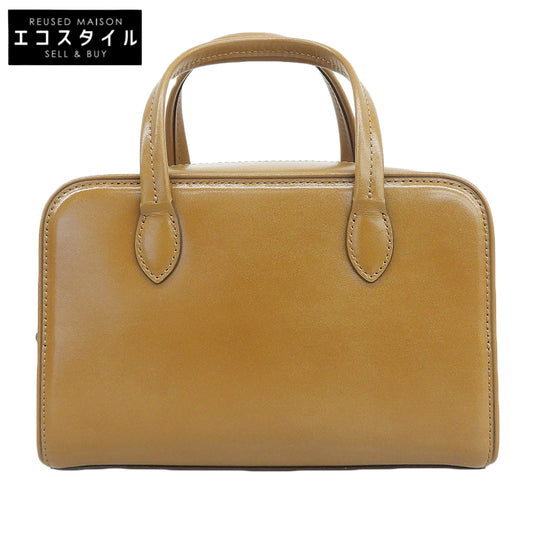 TOUT Y EST トゥティエ 新品同様 SAC LOQUET MINI ロケバッグ ミニ ハンドバッグ レディース キャラメル ハンドバッグ