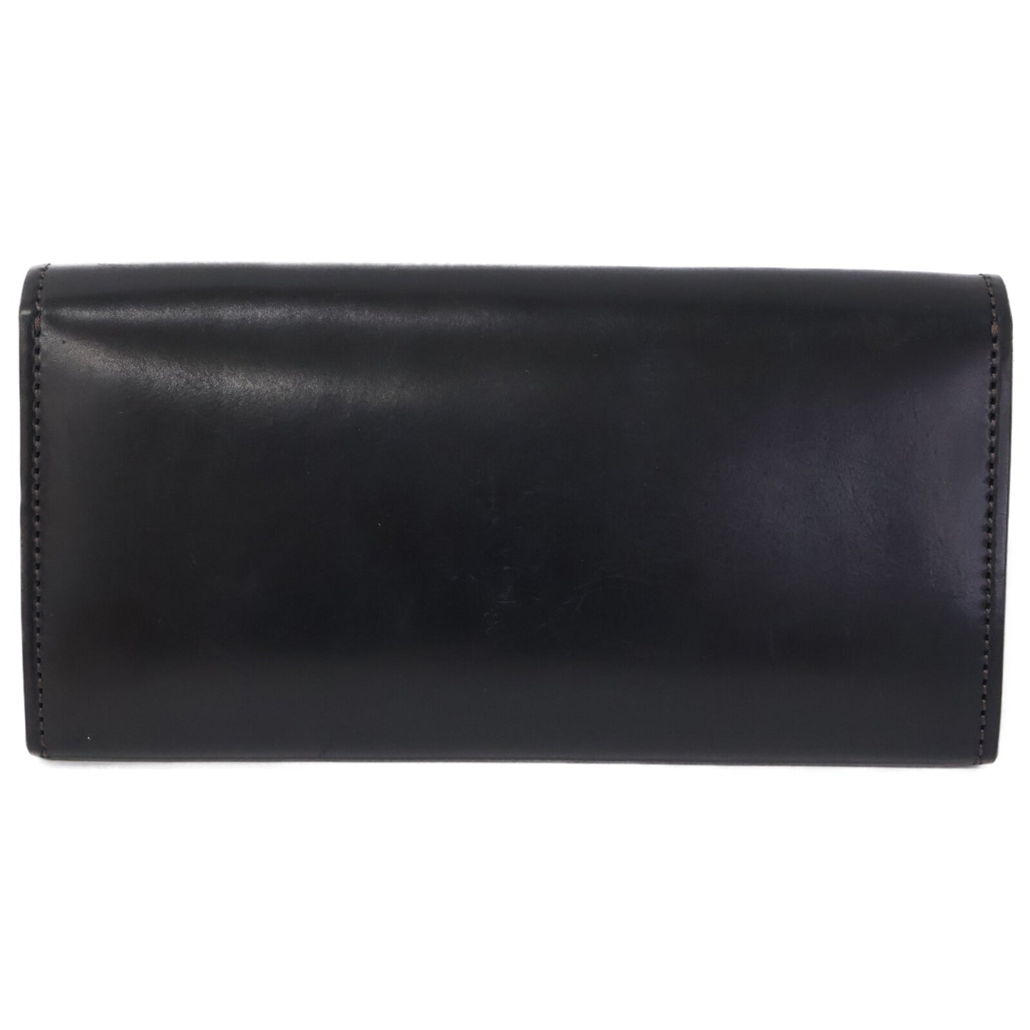 WILDSWANS ワイルドスワンズ ホーウィン社シェルコードバン x サドルプルアップ WAVE ウェーブ 長財布 長財布（小銭入れあり）