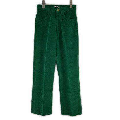 AURALEE オーラリー A22AP02MM 22AW グリーン WOOL COTTON MOLE PANTS コーデュロイパンツ ボトムス
