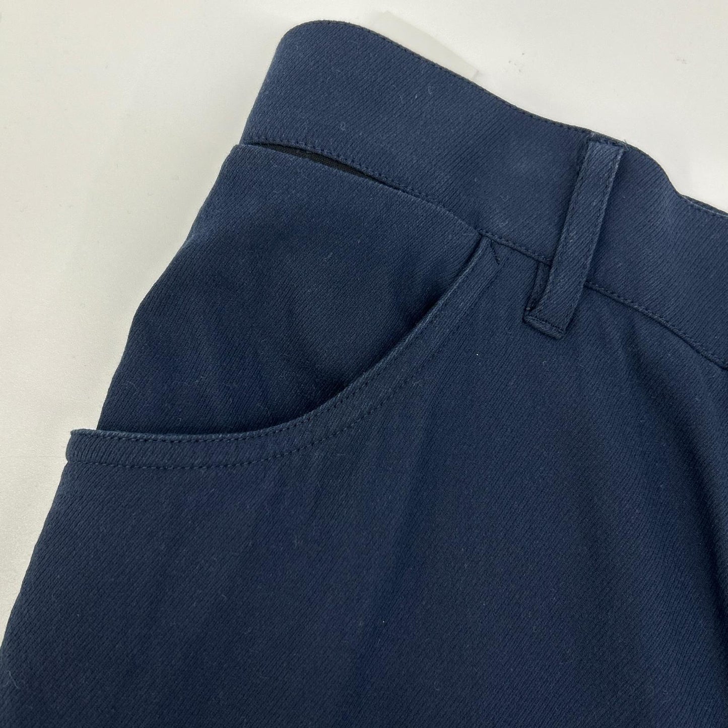 JILSANDER ジルサンダー JSPQ301005WQ25150001 ネイビー コットンシルク センタープレスストレートスラックスパンツ ボトムス