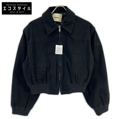 THE SHISHIKUI シシクイ 2143 25AW ブラック ジップアップ ウォッシュ加工 ジャケット ジャケット