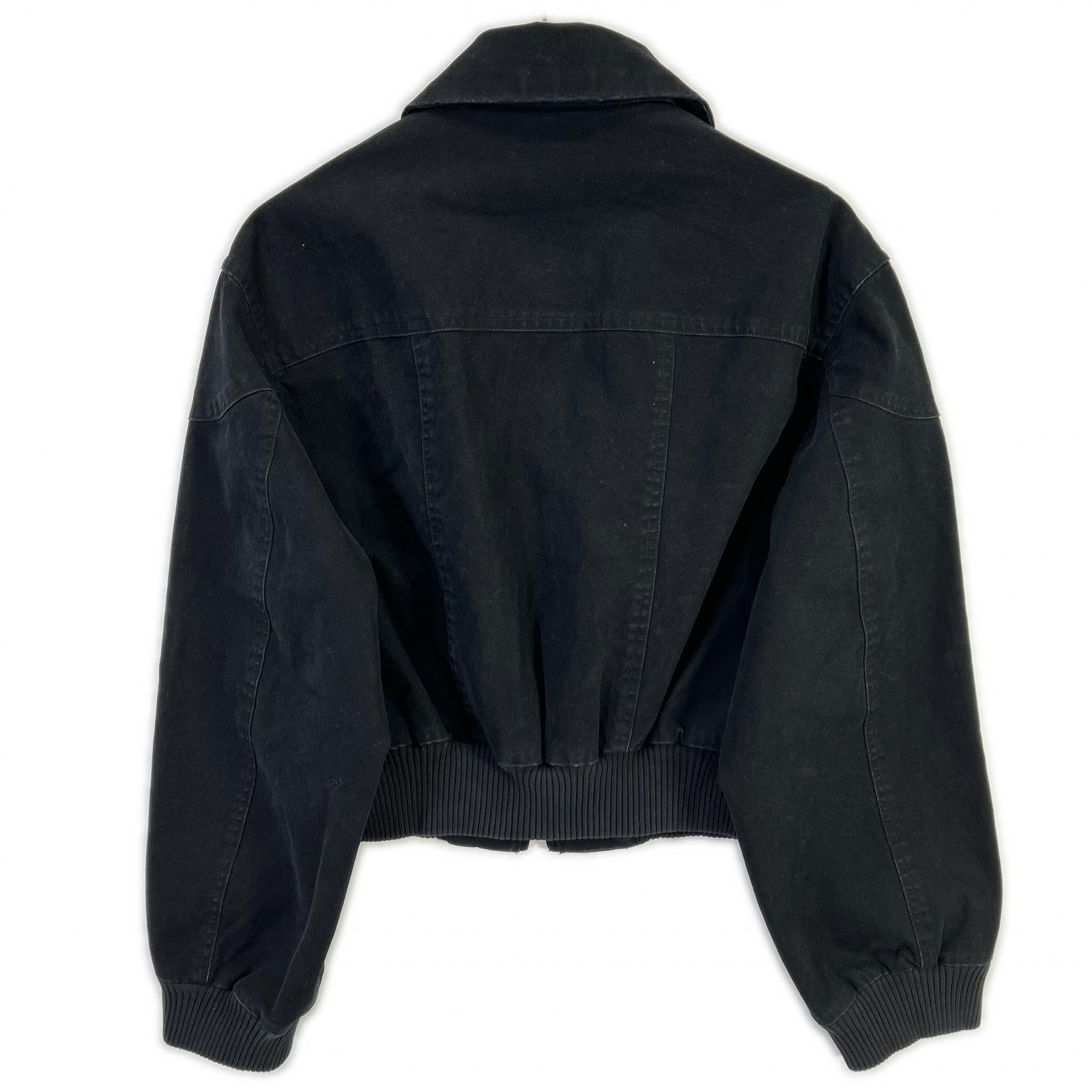 THE SHISHIKUI シシクイ 2143 25AW ブラック ジップアップ ウォッシュ加工 ジャケット ジャケット