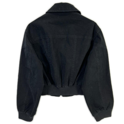 THE SHISHIKUI シシクイ 2143 25AW ブラック ジップアップ ウォッシュ加工 ジャケット ジャケット
