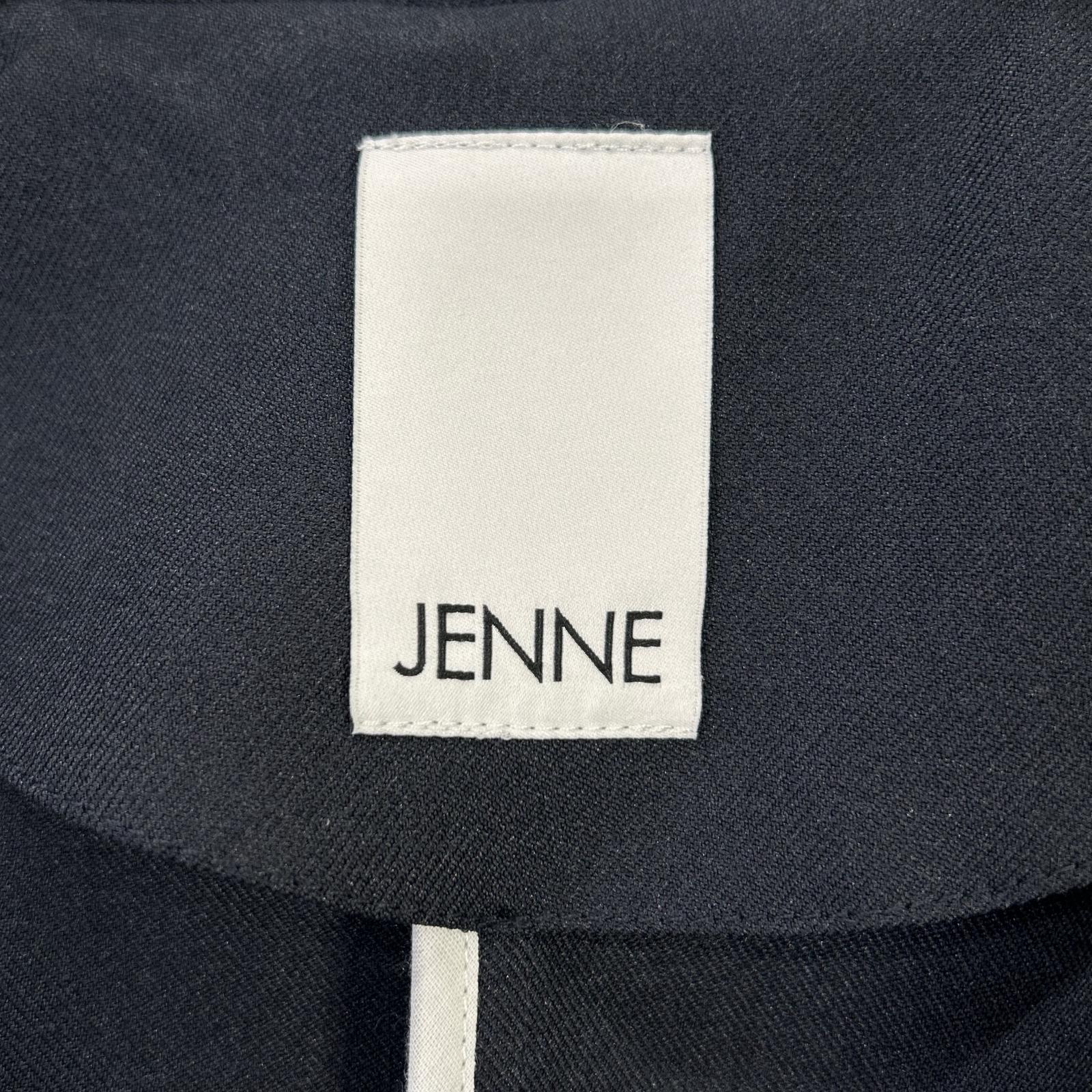 JENNE ジェンヌ sty26ss-jk09 26SS ネイビー ウエストシェイプ シャープロングジャケット ジャケット