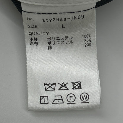 JENNE ジェンヌ sty26ss-jk09 26SS ネイビー ウエストシェイプ シャープロングジャケット ジャケット