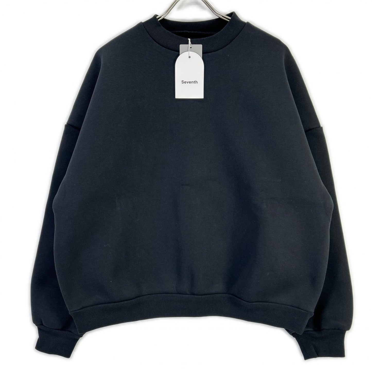 Seventh セブンス 75-13-0738-428 ブラック クルーネック V2 Crewneck スウェット トップス