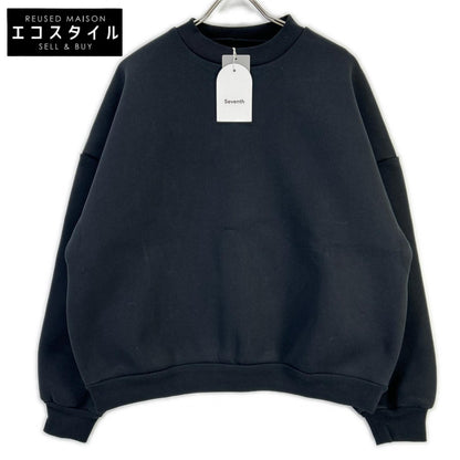 Seventh セブンス 75-13-0738-428 ブラック クルーネック V2 Crewneck スウェット トップス