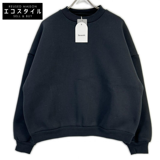Seventh セブンス 75-13-0738-428 ブラック クルーネック V2 Crewneck スウェット トップス