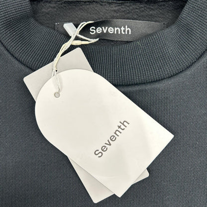 Seventh セブンス 75-13-0738-428 ブラック クルーネック V2 Crewneck スウェット トップス