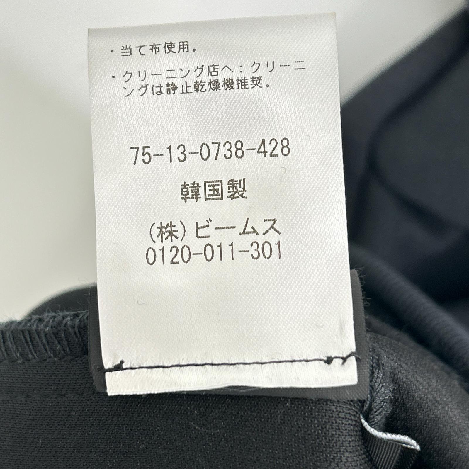 Seventh セブンス 75-13-0738-428 ブラック クルーネック V2 Crewneck スウェット トップス