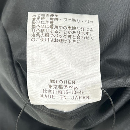LOHEN ローヘン LH25W-SK075 25AW ブラック パイピングロングスカート スカート