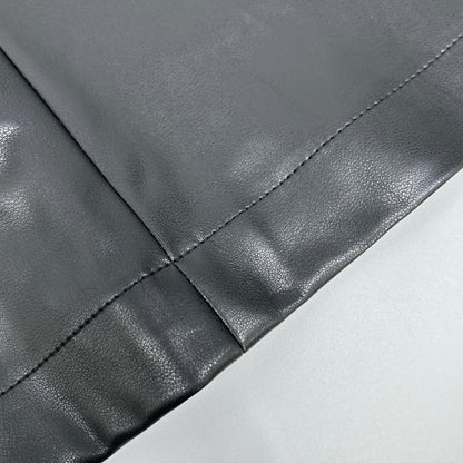 Demi-Luxe BEAMS デミルクスビームス 24年製 ブラック フェイクレザー フレアスカート スカート