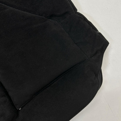 Rocky Mountain Featherbed ロッキーマウンテンフェザーベッド 【BEAUTY&YOUTH別注】ブラック カウレザー×シープスキンスエード ダウンベスト ベスト