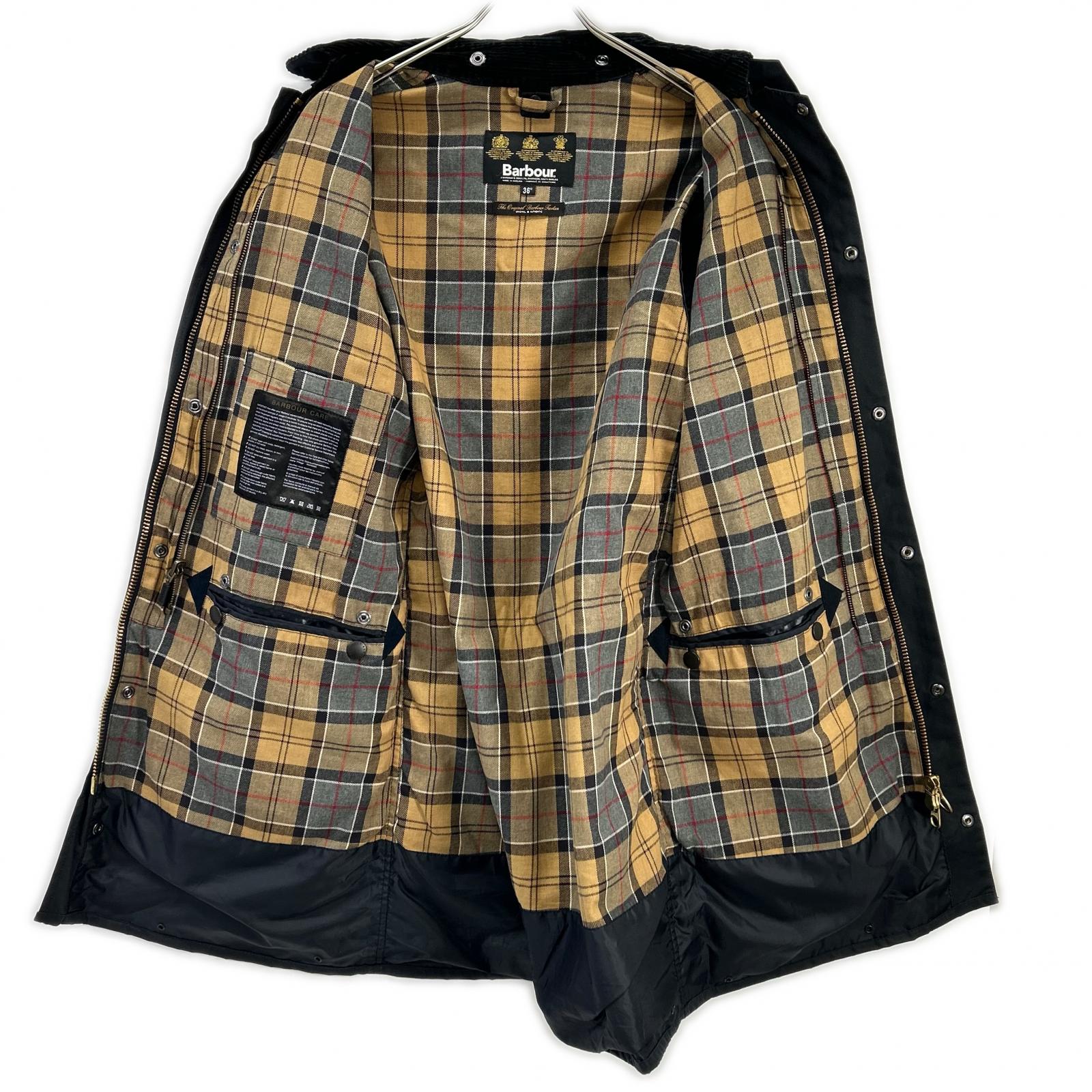 Barbour バブアー MWX0534NY91 3ワラント ダークネイビー SL BORDER/ボーダー オイルドジャケット ジャケット