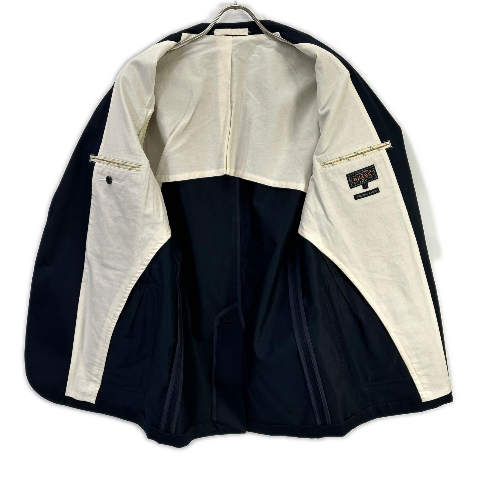 BEAMS+ ビームスプラス 23SS ネイビー 80/3 Twill 3B ジャケット