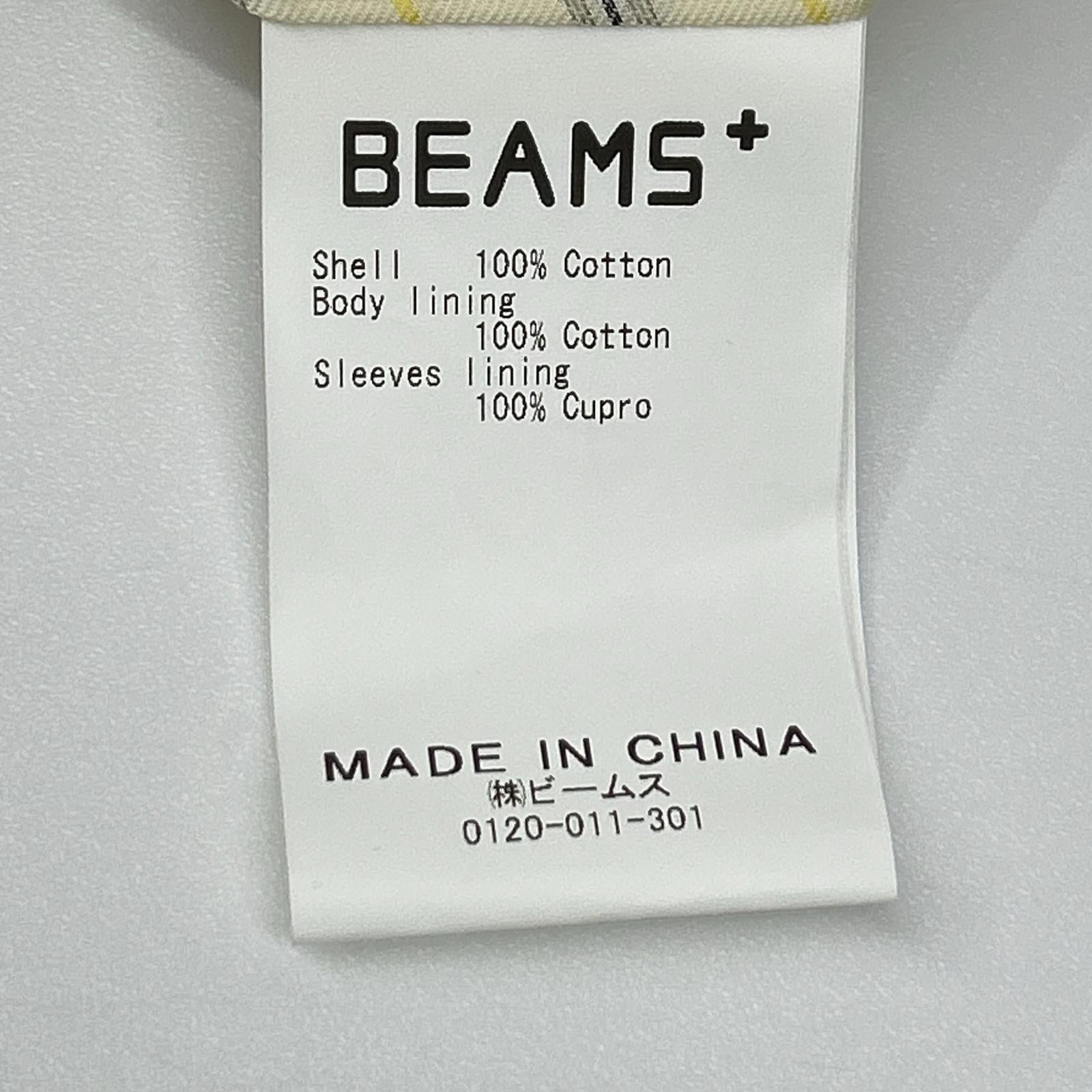BEAMS+ ビームスプラス 23SS ネイビー 80/3 Twill 3B ジャケット