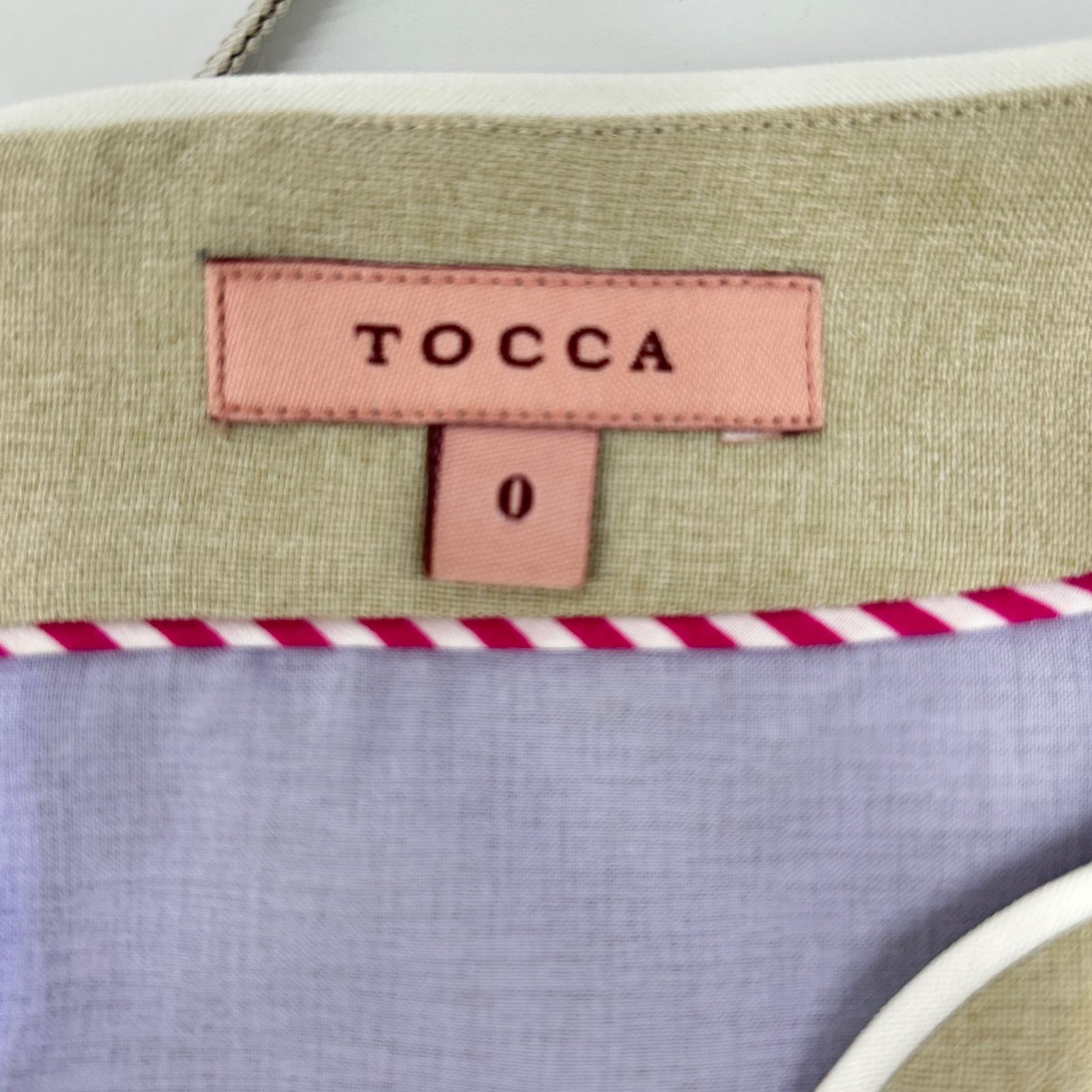 TOCCA トッカ 24SS ベージュ ノースリーブワンピース ワンピース
