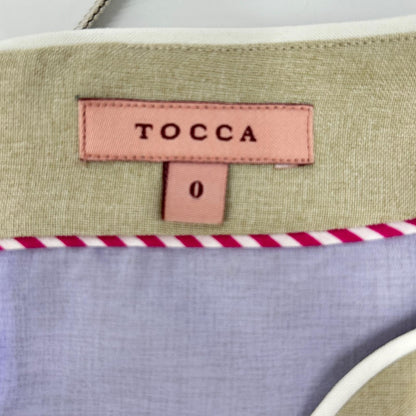 TOCCA トッカ 24SS ベージュ ノースリーブワンピース ワンピース