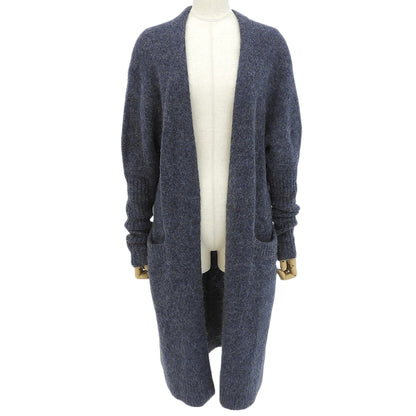 ACNE STUDIOS アクネ ストゥディオズ ボタンレス ロング ニット カーディガン モヘア混 レディース ネイビー XXS 19MC53 トップス