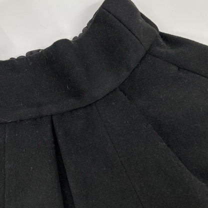SEVEN TEN by MIHO KAWAHITO セブンテン バイミホカワヒト 23AW 7A403 ブラック レーヨン混 ハイウエストフレアキュロット ボトムス