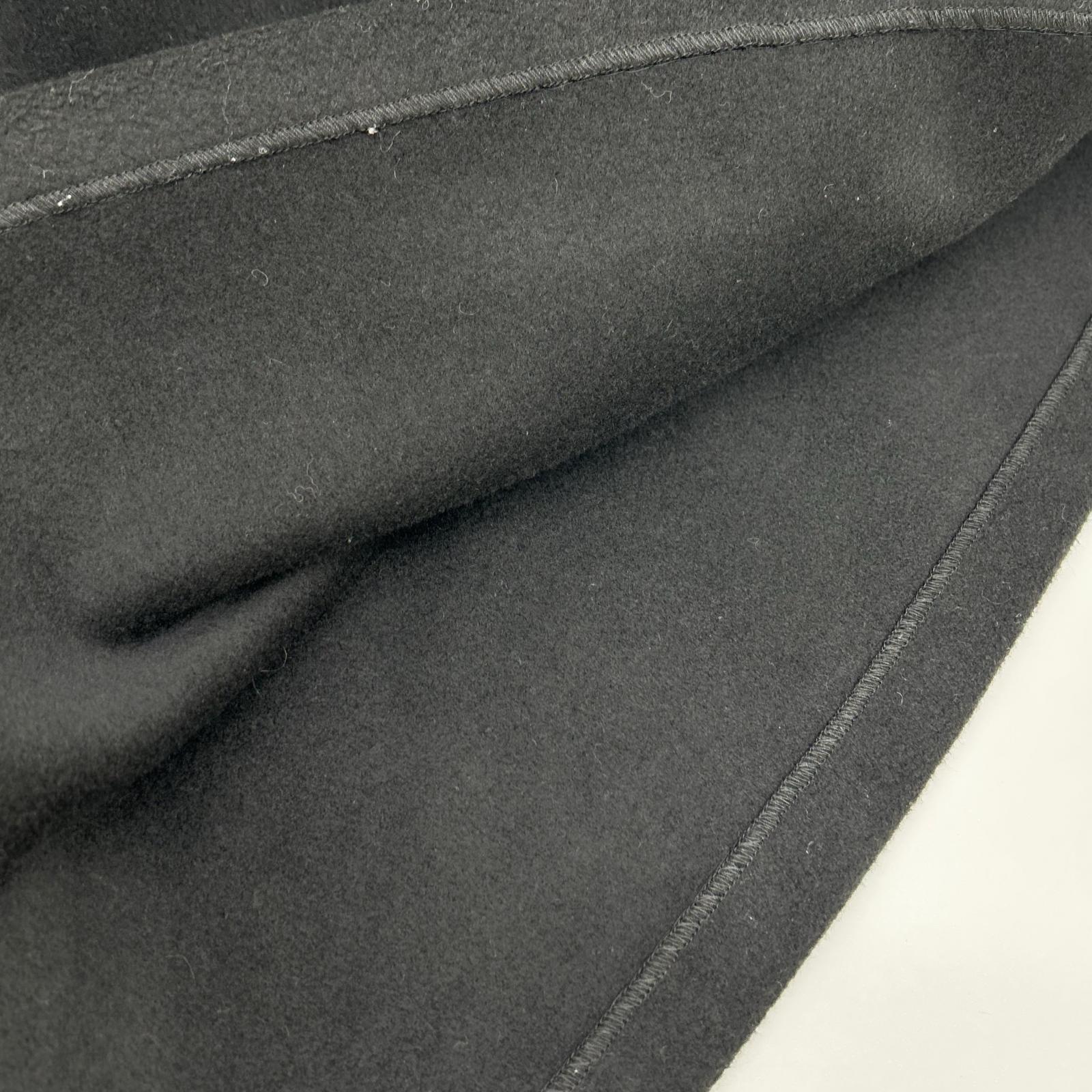 SEVEN TEN by MIHO KAWAHITO セブンテン バイミホカワヒト 23AW 7A403 ブラック レーヨン混 ハイウエストフレアキュロット ボトムス