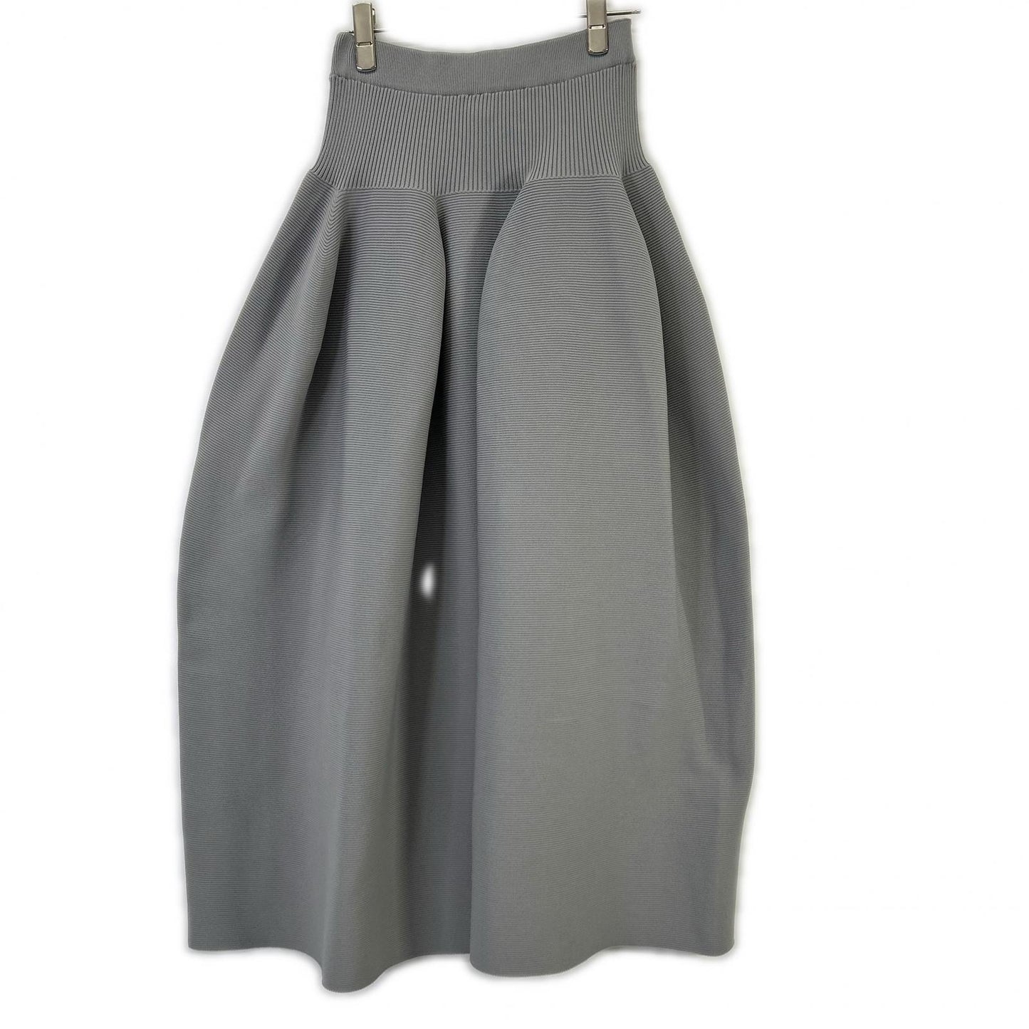 CFCL シーエフシーエル CF005KG126 ブルーグレー ポリエステル リブニット POTTERY SKIRT/ポタリースカート スカート