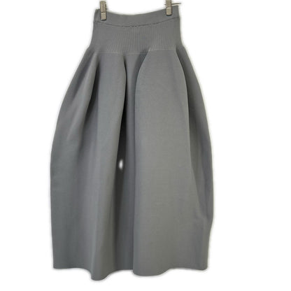 CFCL シーエフシーエル CF005KG126 ブルーグレー ポリエステル リブニット POTTERY SKIRT/ポタリースカート スカート