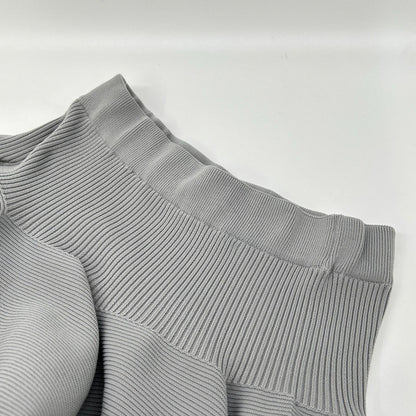 CFCL シーエフシーエル CF005KG126 ブルーグレー ポリエステル リブニット POTTERY SKIRT/ポタリースカート スカート