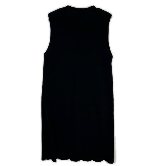 BORDERS at BALCONY ボーダーズアットバルコニー BD2411-1G-30 ブラック レーヨン混 SCALLOP GILET/スカラップジレ ベスト