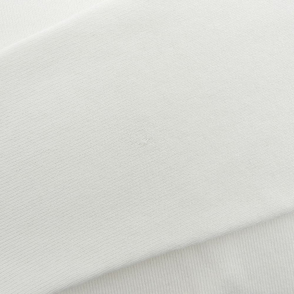 LE CIEL BLEU ルシェルブルー 美品 ハイネック ロングスリーブ ニットソー トップス レディース ホワイト 36 24SS 26S61105 トップス