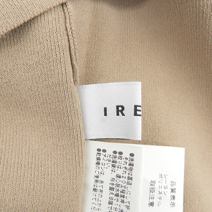 IRENE アイレネ ハイネック ロングスリーブ ニットソー トップス レディース ベージュ 36 21A81012 トップス