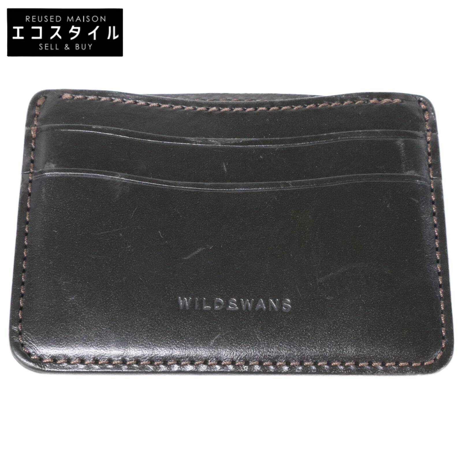 WILDSWANS ワイルドスワンズ EDWARD エドワード サドルプルアップ パスケース カードケース