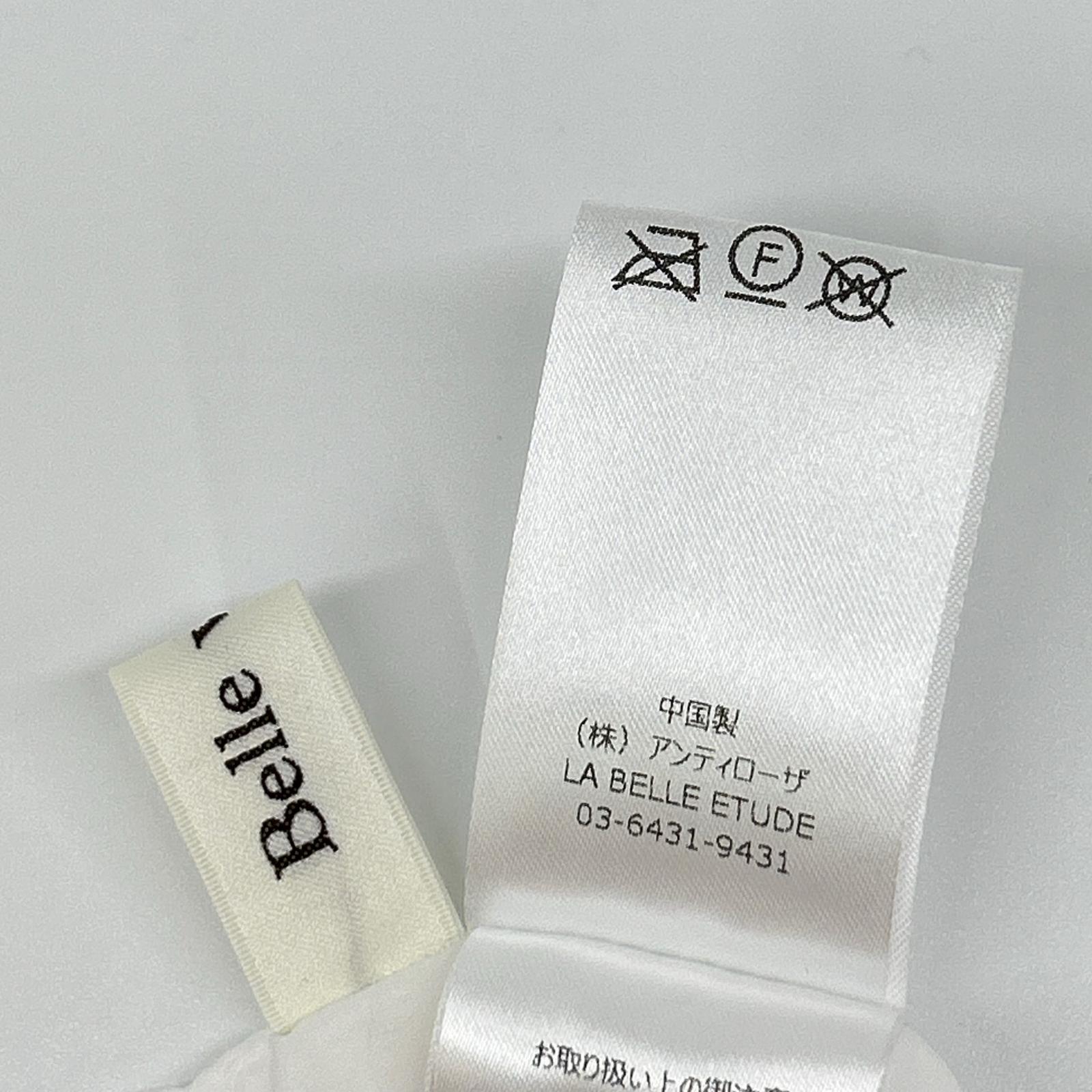 belle vintage ベルヴィンテージ ETIZI0524007 ホワイト コットン レースデザイン コクーン2wayワンピース ワンピース