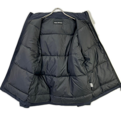 ISSEY MIYAKE イッセイミヤケ 04年 ME41FC176 ダークネイビー マルチジップ ナイロン ダウンジャケット ジャケット
