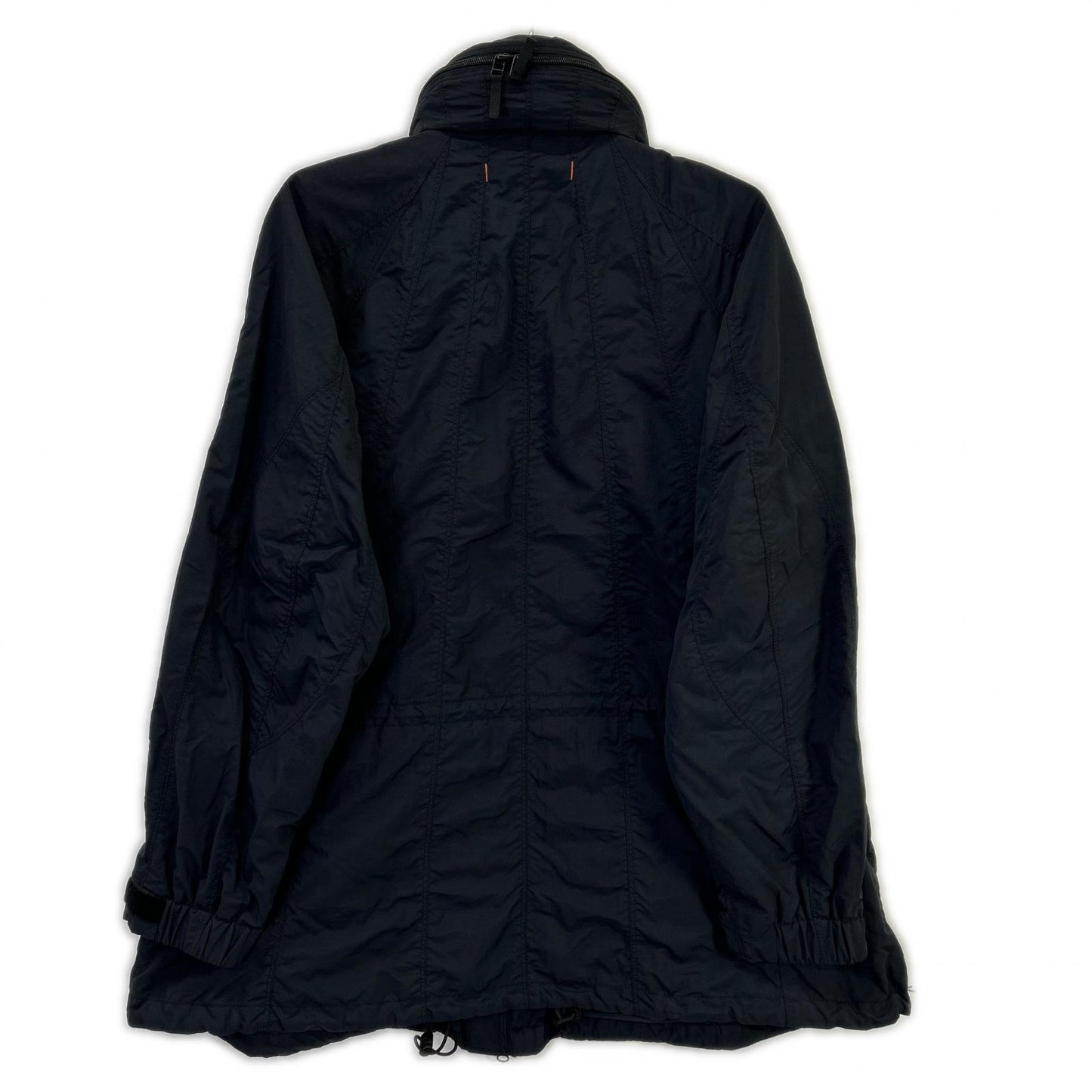 ISSEY MIYAKE イッセイミヤケ 04年 ME41FA184 ダークネイビー ナイロン ジップアップコート パラシュートジャケット ジャケット