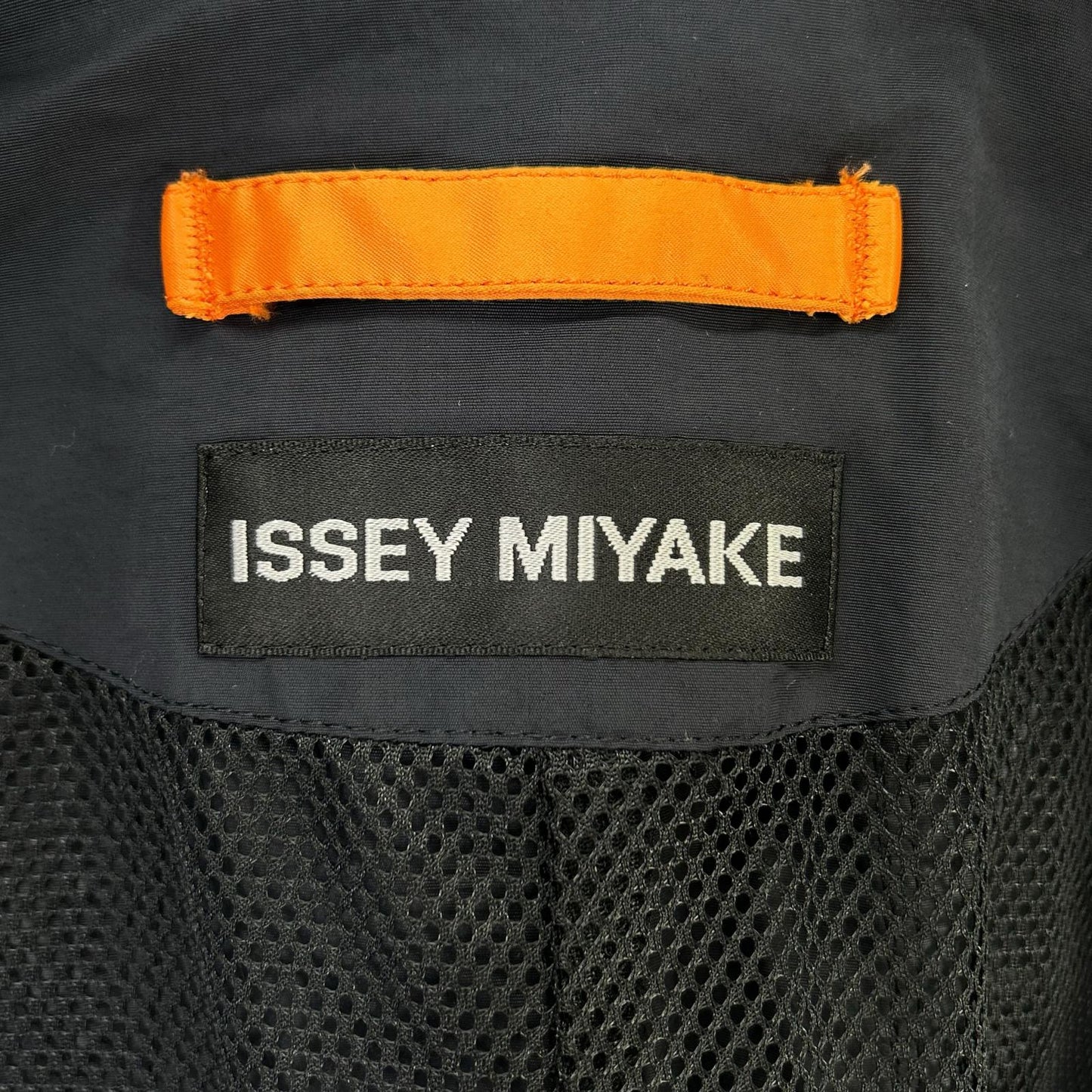 ISSEY MIYAKE イッセイミヤケ 04年 ME41FA184 ダークネイビー ナイロン ジップアップコート パラシュートジャケット ジャケット