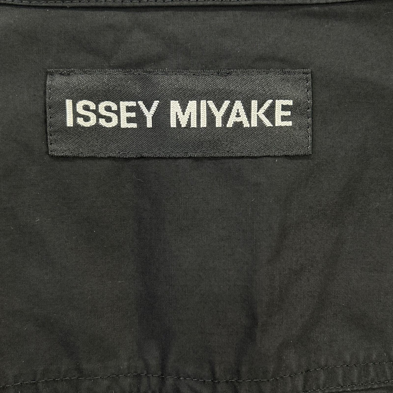 ISSEY MIYAKE イッセイミヤケ 07年 ME71FU111 ブラック コットン 3Bテーラードジャケット ジャケット