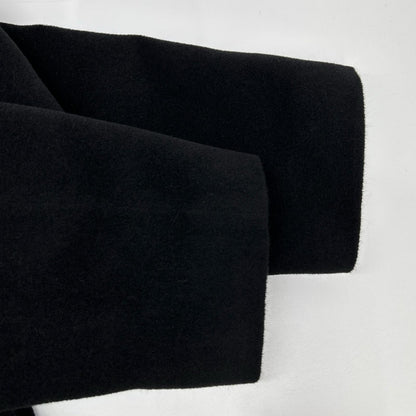 ISSEY MIYAKE イッセイミヤケ 【WHITE LABEL】03年 ME34FA528 ブラック アンゴラ×ウール ステンカラーコート コート