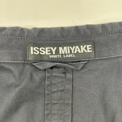 ISSEY MIYAKE [WHITE LABEL] 2004 Black Cotton Three-Button Tailored Jacket