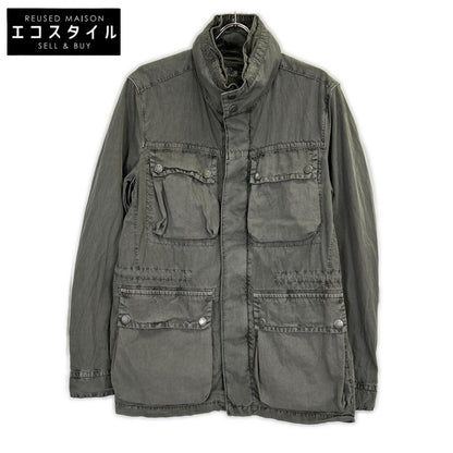 C.P.COMPANY シーピーカンパニー 11WM25011 F04 グレー ガーメントダイ コットンナイロン ミリタリージャケット ジャケット