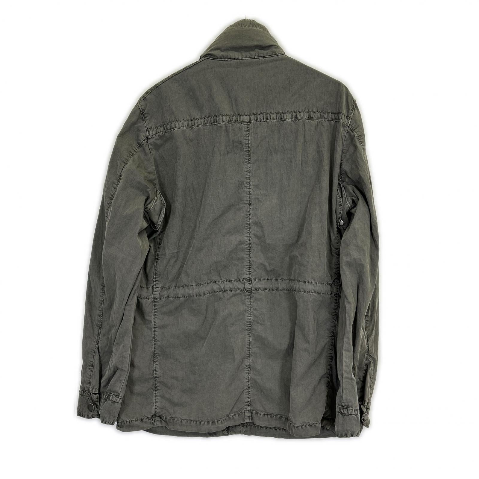 C.P.COMPANY シーピーカンパニー 11WM25011 F04 グレー ガーメントダイ コットンナイロン ミリタリージャケット ジャケット