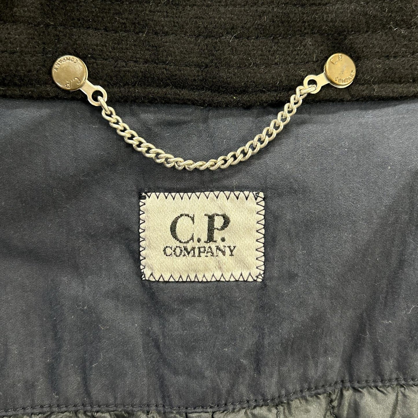 C.P.COMPANY シーピーカンパニー 531871005 00's ダークネイビー ナイロン ステンカラーコート コート