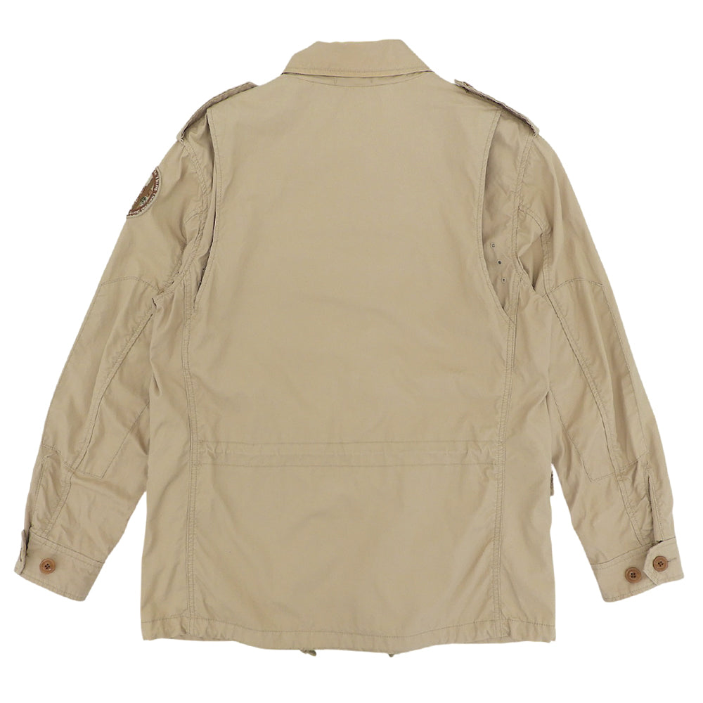 Papas パパス M-65 フィールドジャケット コットン メンズ ベージュ M D0418FJM103 ジャケット