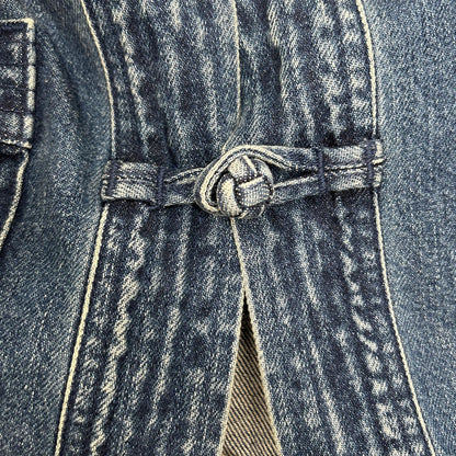 A.P.C. アーペーセー 25802-1-37191 ブルー デニム生地 チャイナジャケット ジャケット