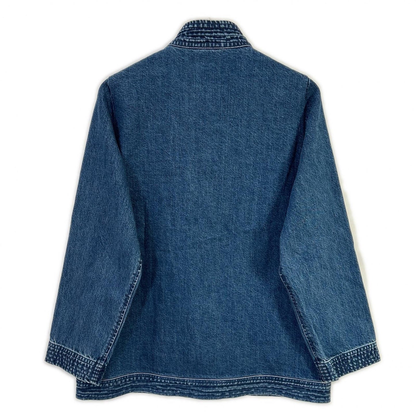 A.P.C. アーペーセー 25802-1-37191 ブルー デニム生地 チャイナジャケット ジャケット