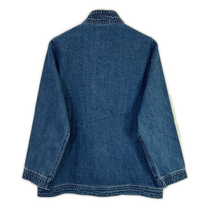 A.P.C. アーペーセー 25802-1-37191 ブルー デニム生地 チャイナジャケット ジャケット